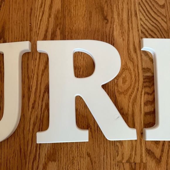 “Lauren” Wooden Block Letters - Picture 6 of 9